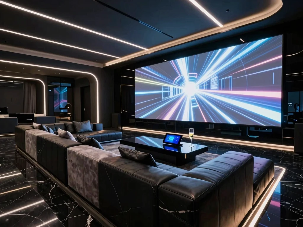 럭셔리 부티크 스타일 메인 룸 전경